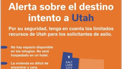 Gobernación de Utah: "No hay espacios disponibles en los refugios"