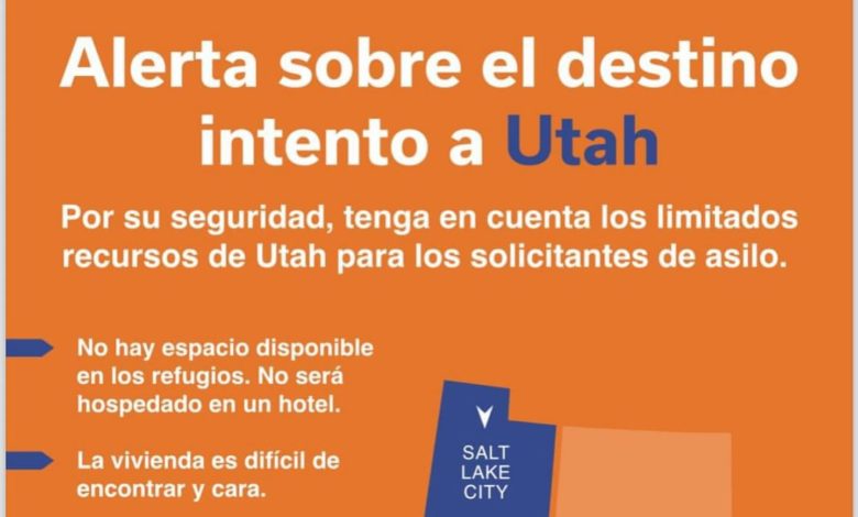 Gobernación de Utah: "No hay espacios disponibles en los refugios"
