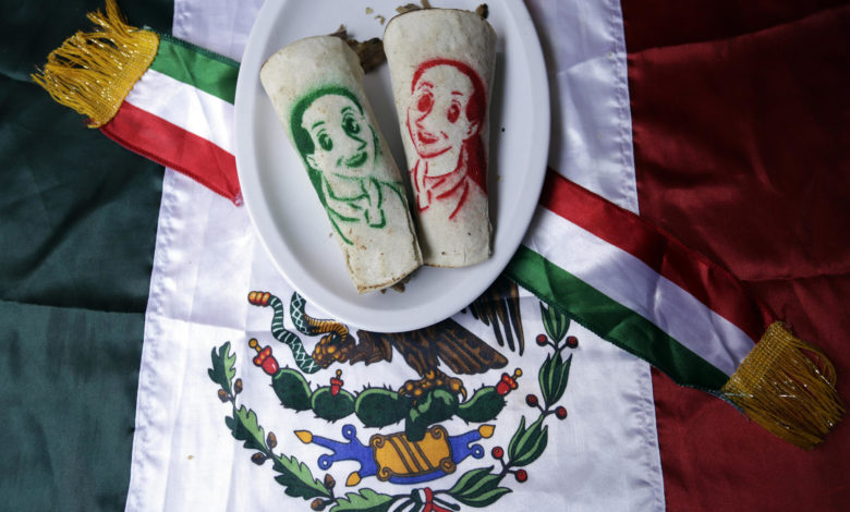 Una taquería en el centro de México crea el 'taco Sheinbaum' y usa tortillas con su imagen