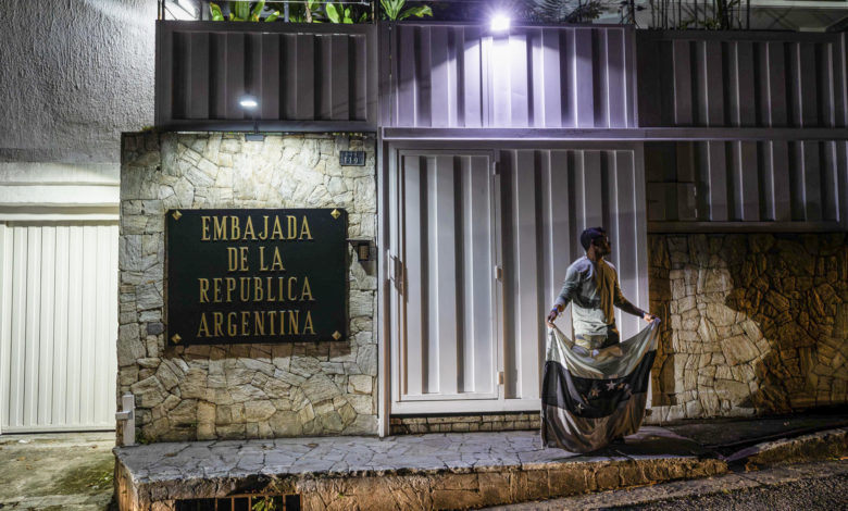 Brasil asumirá la custodia de la sede de la Embajada de Argentina en Caracas