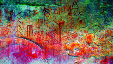 Arte rupestre encontrado en el Parque Nacional Canaima, Venezuela | Proyecto Arqueológico Canaima