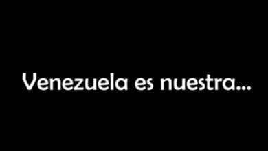 "Venezuela es nuestra" El video realizado por Jacmibel Rosas y su esposo hace 7 años y que hoy tiene más vigencia que nunca