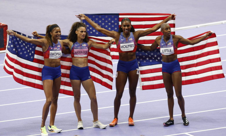 Estados Unidos arrasa en atletismo