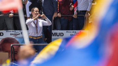 María Corina Machado agradece a Borrell por exigir "el cese de la represión" en Venezuela