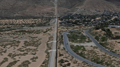 Pocos migrantes y una frontera vigilada, la imagen en El Paso (EE.UU.) en un año electoral