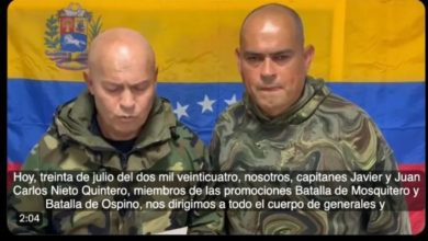 EFE VERIFICA: La petición de intervención al Ejército en Venezuela es de militares que no están activos