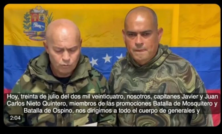 EFE VERIFICA: La petición de intervención al Ejército en Venezuela es de militares que no están activos