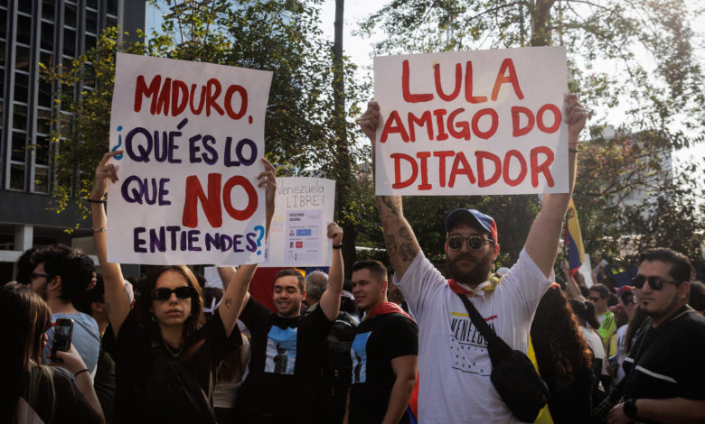 El grito de "libertad" de miles de venezolanos retumba en diversas ciudades de América