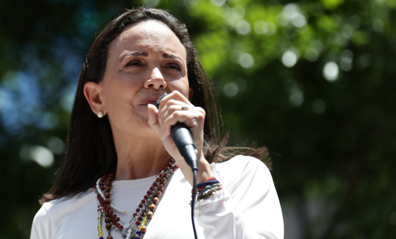 Machado dice que palabras de Marco Rubio en Time son un "homenaje" para los venezolanos
