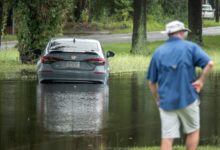 Cinco muertos y lluvias torrenciales en el sureste de EE.UU. por la tormenta Debby