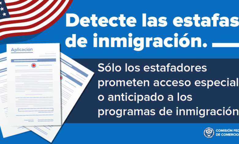 Cómo evitar estafas relacionadas con el reciente anuncio de inmigración