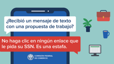 No le envíes tu número de Seguro Social a un “empleador” por WhatsApp. Es una estafa