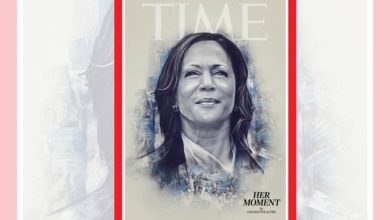 Kamala Harris es portada de Time y la revista destaca que es "su momento"