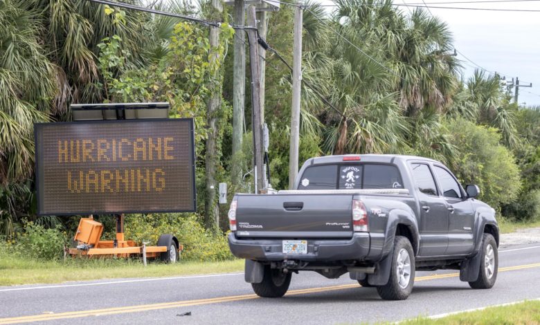 Miles bajo órdenes de evacuación en Florida por Helene y alerta en el sureste de EE.UU.