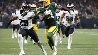 34-29. Los Eagles y Barkley tumban a Packers en el primer partido de la NFL en Sudamérica