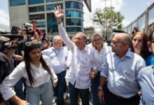 Venezolanos protestan en Bélgica para pedir el reconocimiento de González Urrutia como presidente