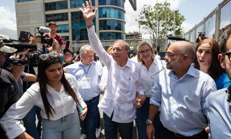 Venezolanos protestan en Bélgica para pedir el reconocimiento de González Urrutia como presidente