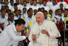 La orquesta de niños de Vánimo con un director venezolano que tocó ante el papa