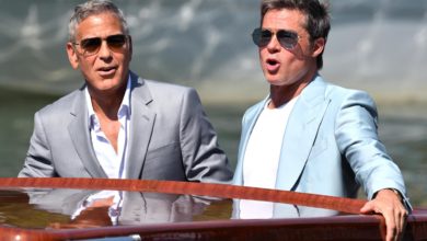 Brad Pitt y George Clooney revolucionan la noche en Venecia