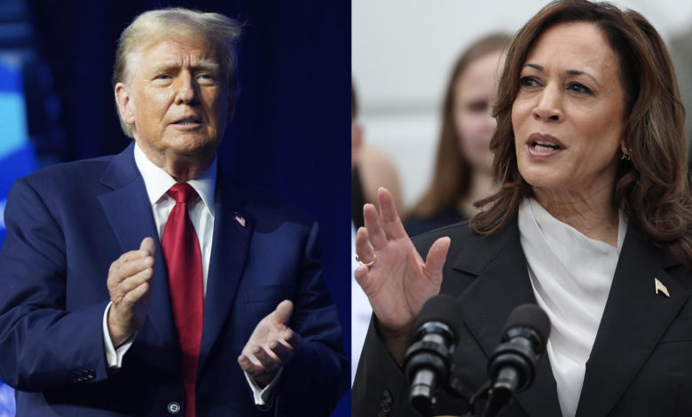 La ventaja de Harris en las encuestas se reduce antes del debate con Trump