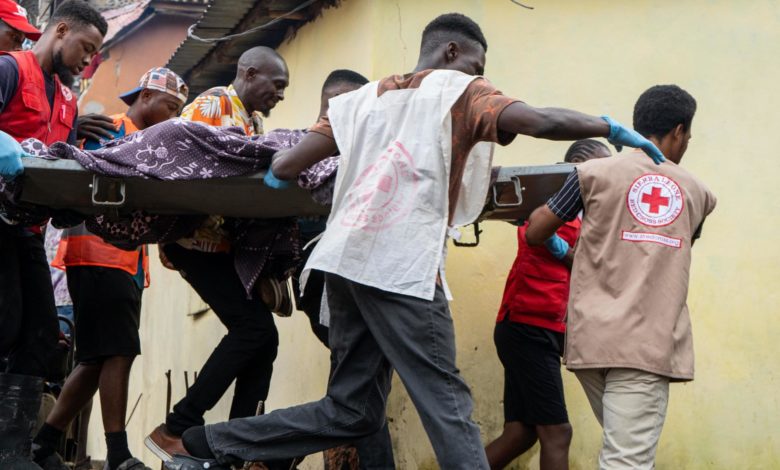 Al menos ocho muertos, incluidos tres niños, en un derrumbe de un edificio en Sierra Leona