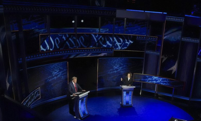 Trump dice que ahora está "menos dispuesto" a participar en otro debate con Harris