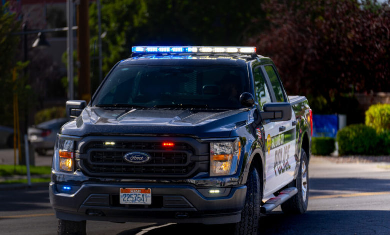 Policía de Salt Lake City lleva a cabo una operación de seguridad en el Jefferson Park