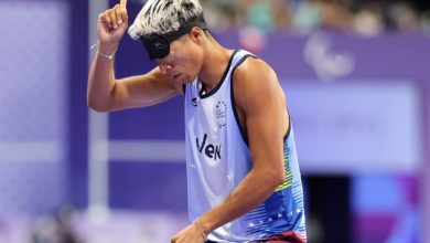 Enderson Santos se cuelga el oro en la final de 400 metros T11