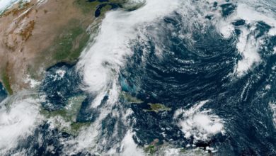 El huracán Helene se fortalece hasta casi la categoría 3 en su ruta a Florida (EEUU)