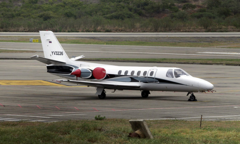 Un avión oficial venezolano aterriza de emergencia en la ciudad colombiana de Cúcuta