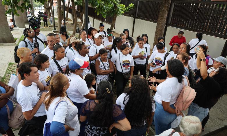 Familiares de detenidos en Venezuela piden al Supremo que revise las medidas cautelares