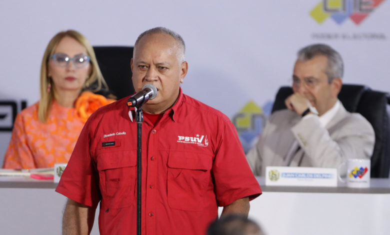 Al Gobierno venezolano no le "importa lo que diga" el Centro Carter, dice Diosdado Cabello