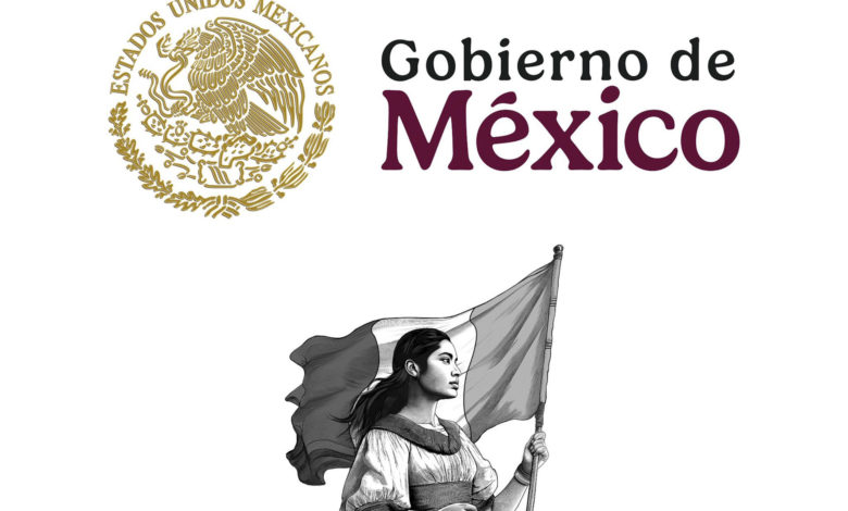 La presidenta electa de México, Claudia Sheinbaum, que este martes 1 de octubre asume el poder, informó este lunes en una publicación en redes sociales que el emblema de su Gobierno será la imagen de una joven, con rasgos y vestimenta indígena, que porta la bandera del país.