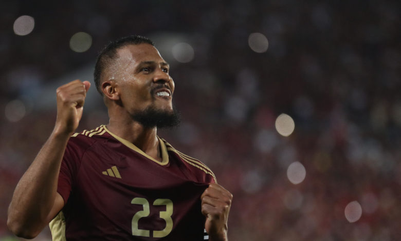 Rondón salva a Venezuela ante una Argentina que se aleja en la cima