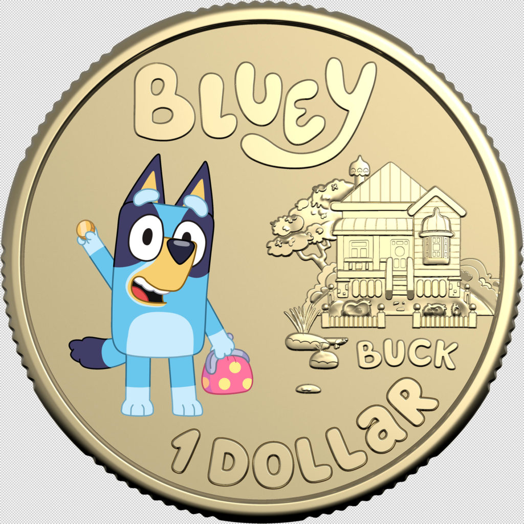 Australia recupera 40.000 monedas de la popular serie animada Bluey que fueron robadas