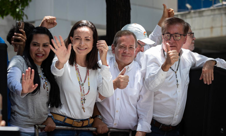 María Corina Machado desmiente al Gobierno de Nicolás Maduro: "Estoy aquí en Venezuela"