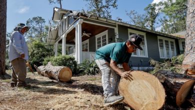 Unos 150.000 hogares piden ayuda gubernamental en EE.UU. tras el paso del huracán Helene