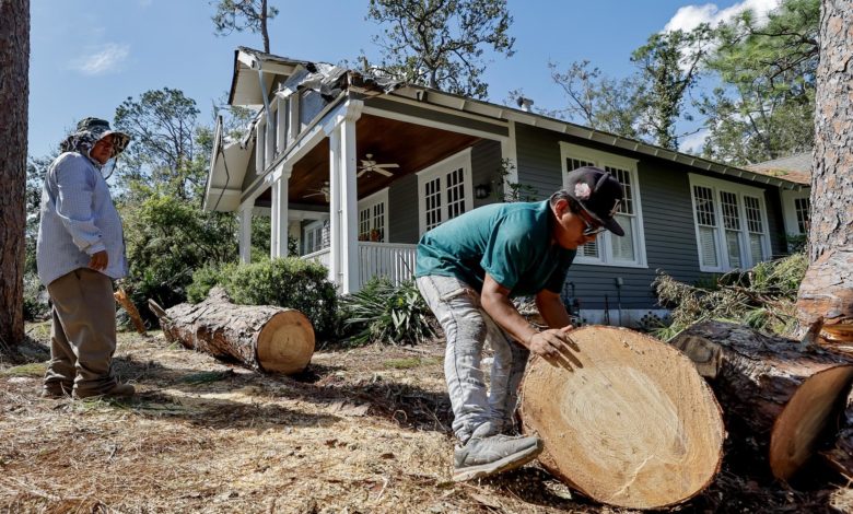 Unos 150.000 hogares piden ayuda gubernamental en EE.UU. tras el paso del huracán Helene