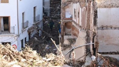 Siguen las tareas de desescombro en España por el temporal, que ya pierde intensidad