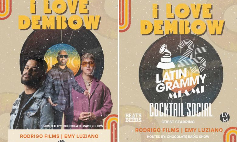 I Love Dembow Social a celebrarse en marco Latin Grammy’s