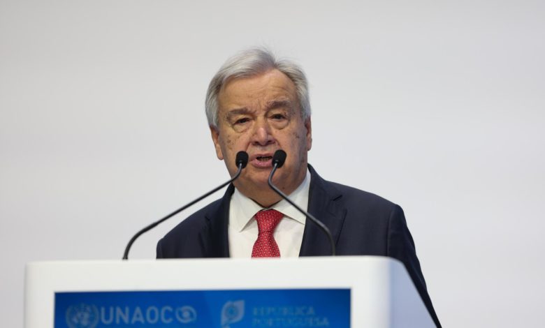 Guterres da la bienvenida al alto el fuego entre Israel y Hizbulá