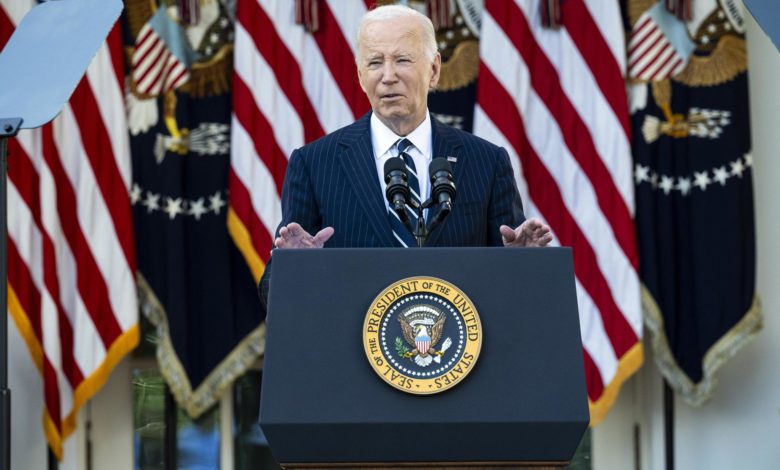 Biden cree que EE.UU. se merece una "transición pacífica y ordenada"