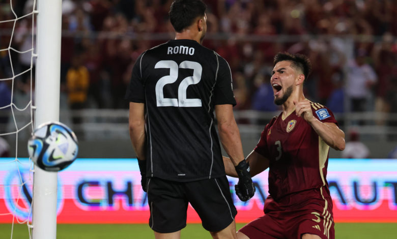 Venezuela, la tercera selección en las eliminatorias sudamericanas que no pierde ninguno de sus dos partidos contra Brasil