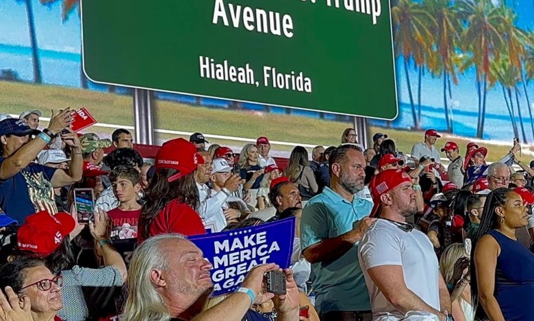 Ciudad de mayoría hispana de Florida avanza proceso para nombrar la avenida Donald Trump