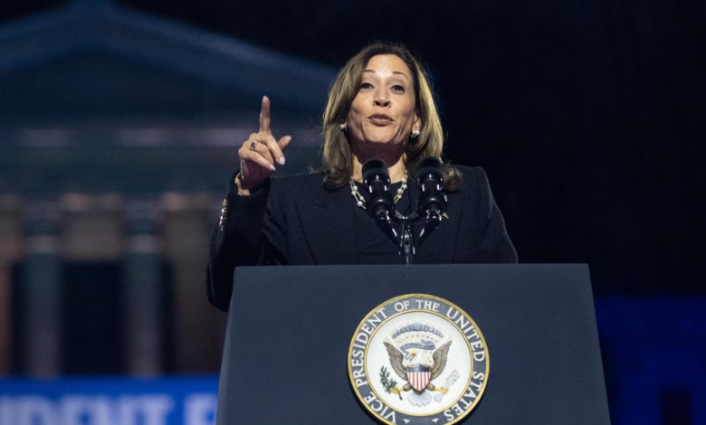 Kamala Harris concluye optimista su campaña : "EE.UU. está preparada para un nuevo comienzo"