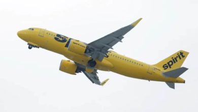 La aerolínea estadounidense de bajo coste Spirit Airlines se declara en quiebra