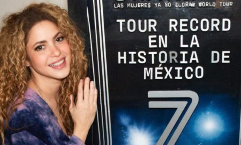 Shakira impone un impresionante récord en México con "Las mujeres ya no lloran World Tour"