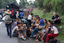 Una caravana migrante sale del sur de México pese a las declaraciones de Trump y Sheinbaum