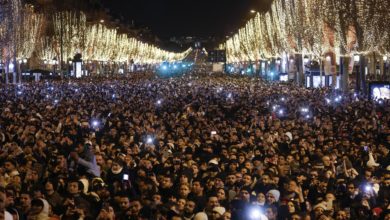 Un millón de personas celebrarán la Nochevieja en los Campos Elíseos de París