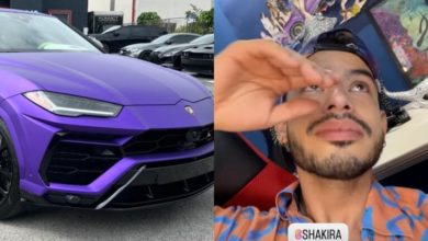 Shakira anunció al ganador de su Lamborghini Urus: Un creativo colombiano que emigró a Estados Unidos (+VIDEO)